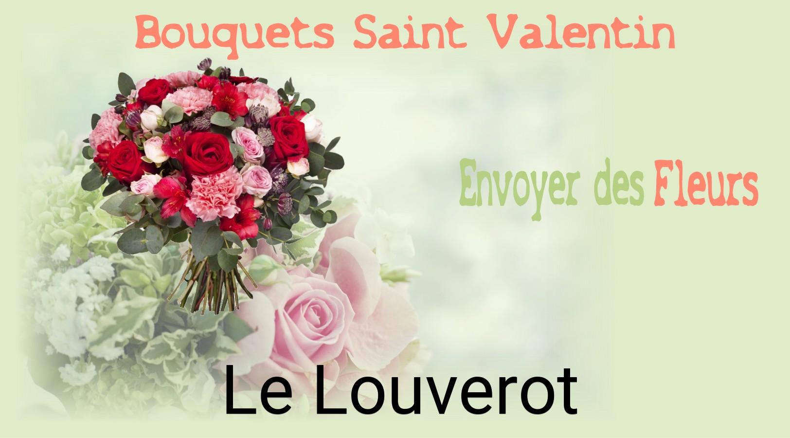 Roses de Saint-Valentin livrées à Le Louverot